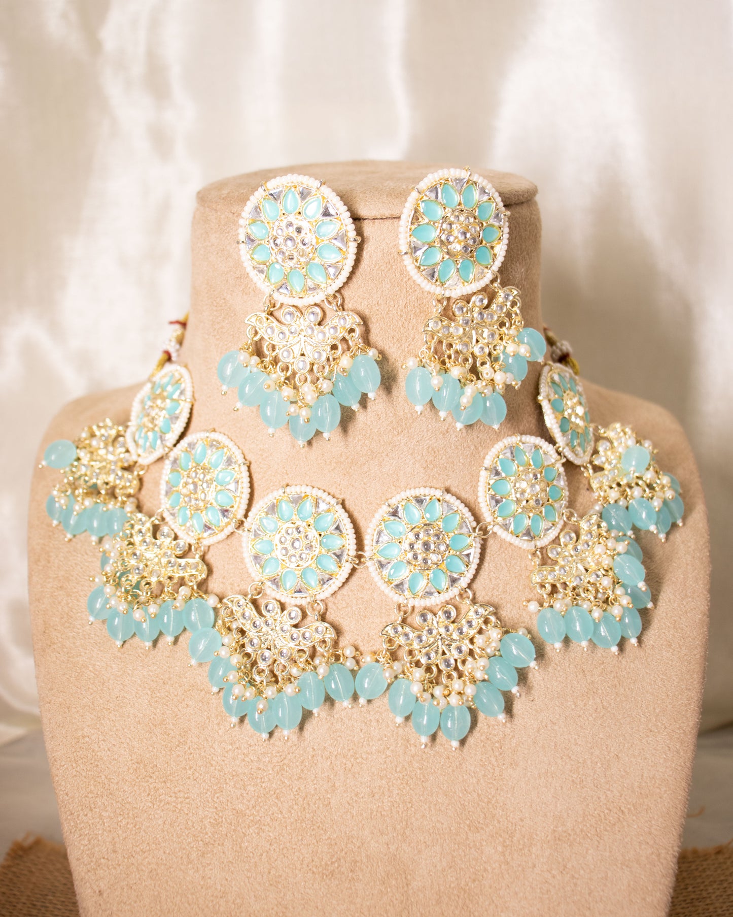 Turquoise Turvi Jewellery Set