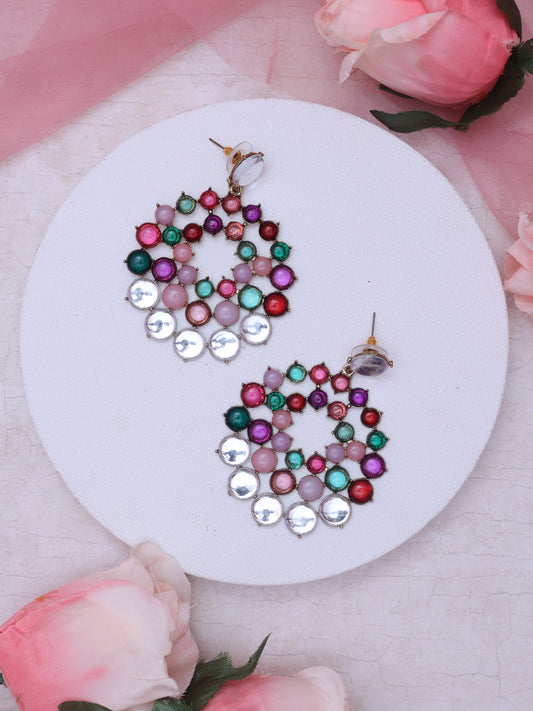 Multicolor Gagsidhu Designer Earrings