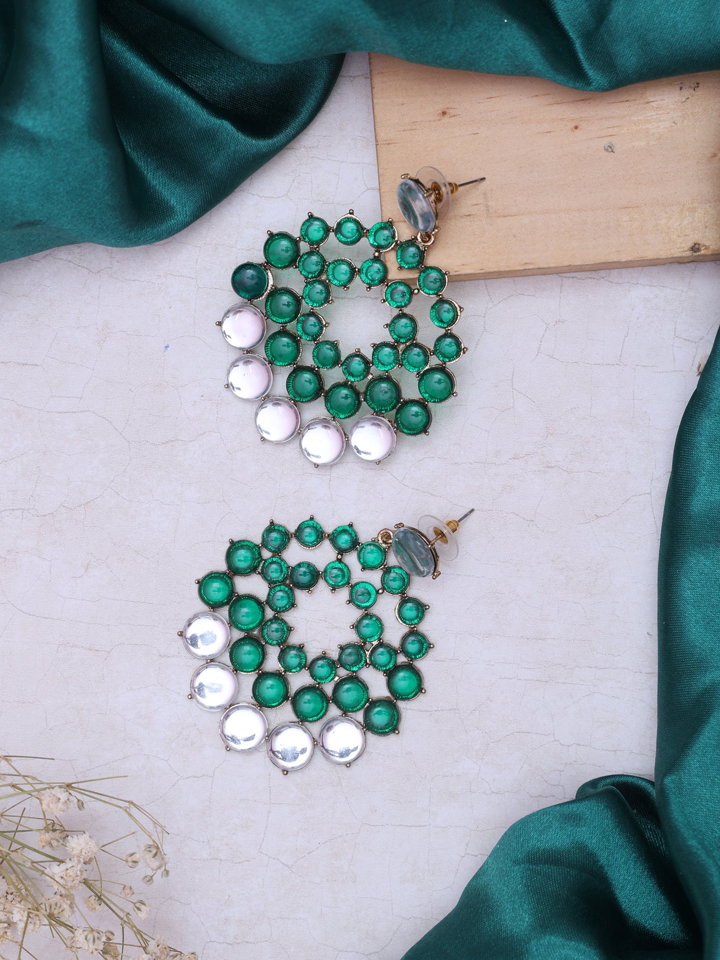 Emerald Dakshana Designer Earrings