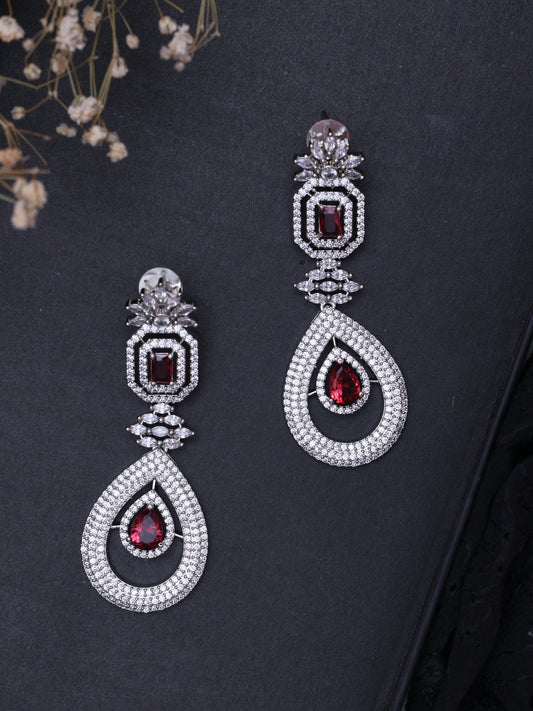 Red Cera AD Earrings