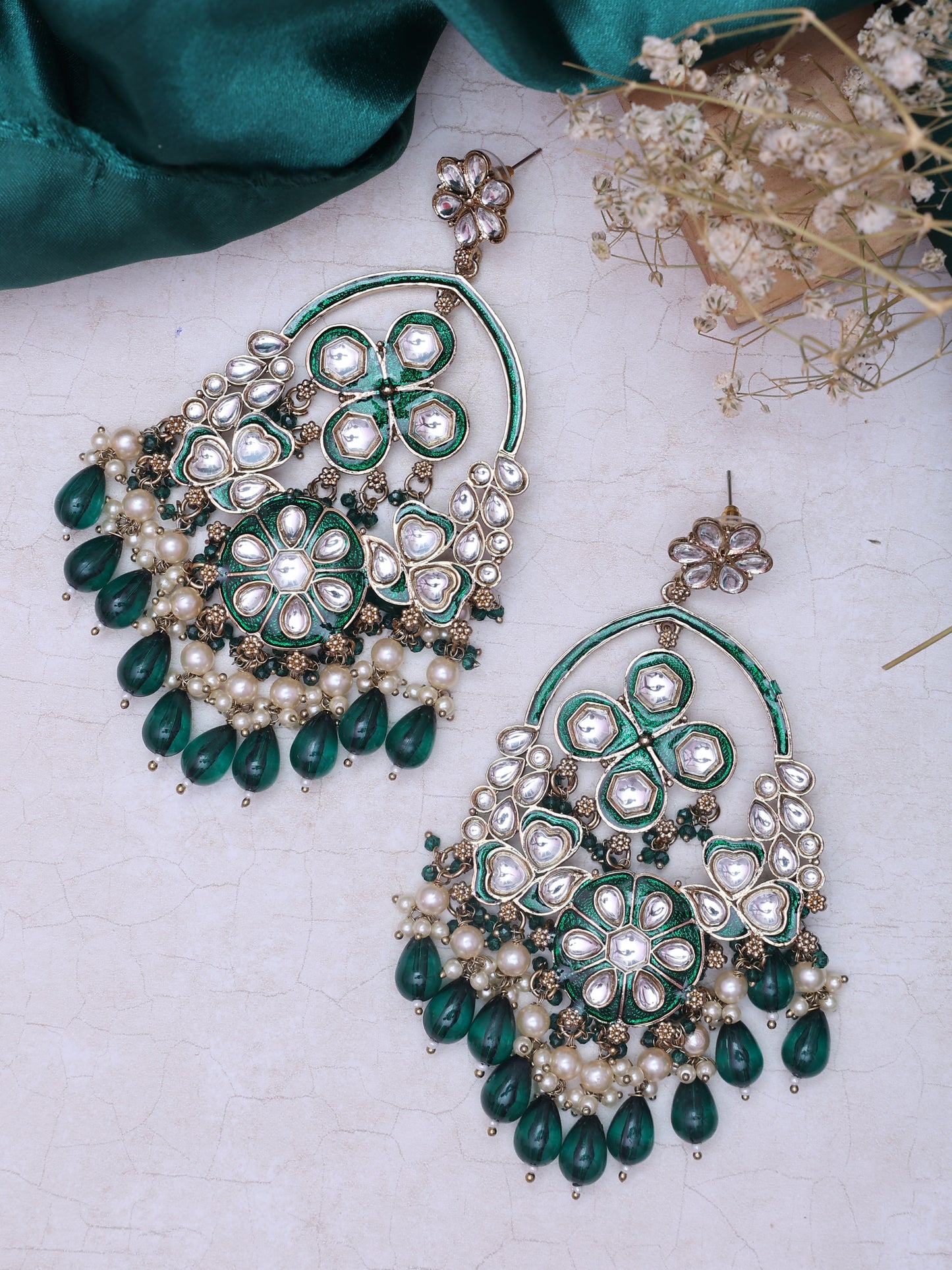 Emerald Caksani Designer Earrings