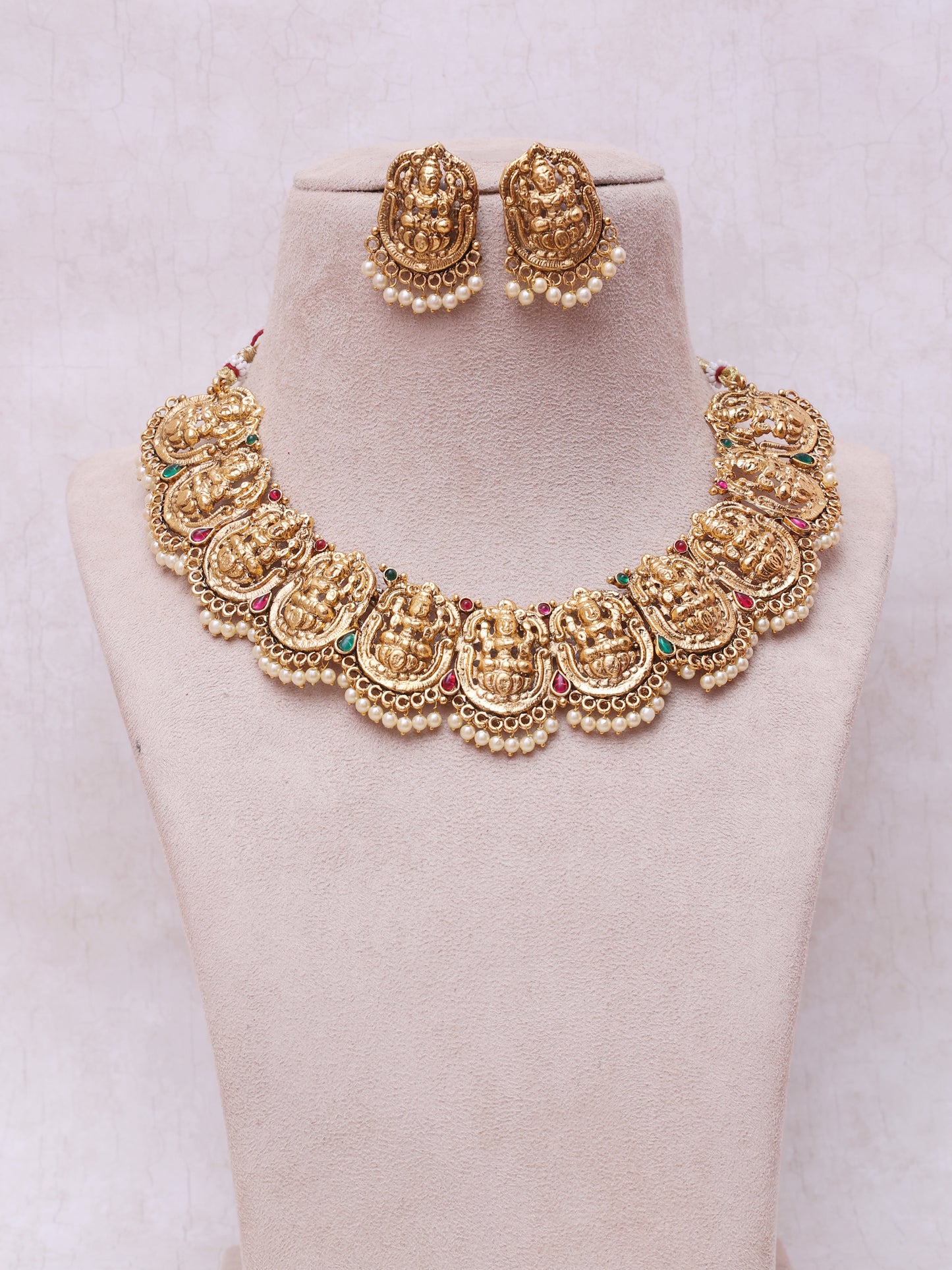 Kadambari Temple Necklace Set